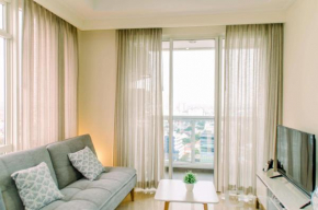 Elegant and Restful 2BR at Menteng Park Apartment By Travelio